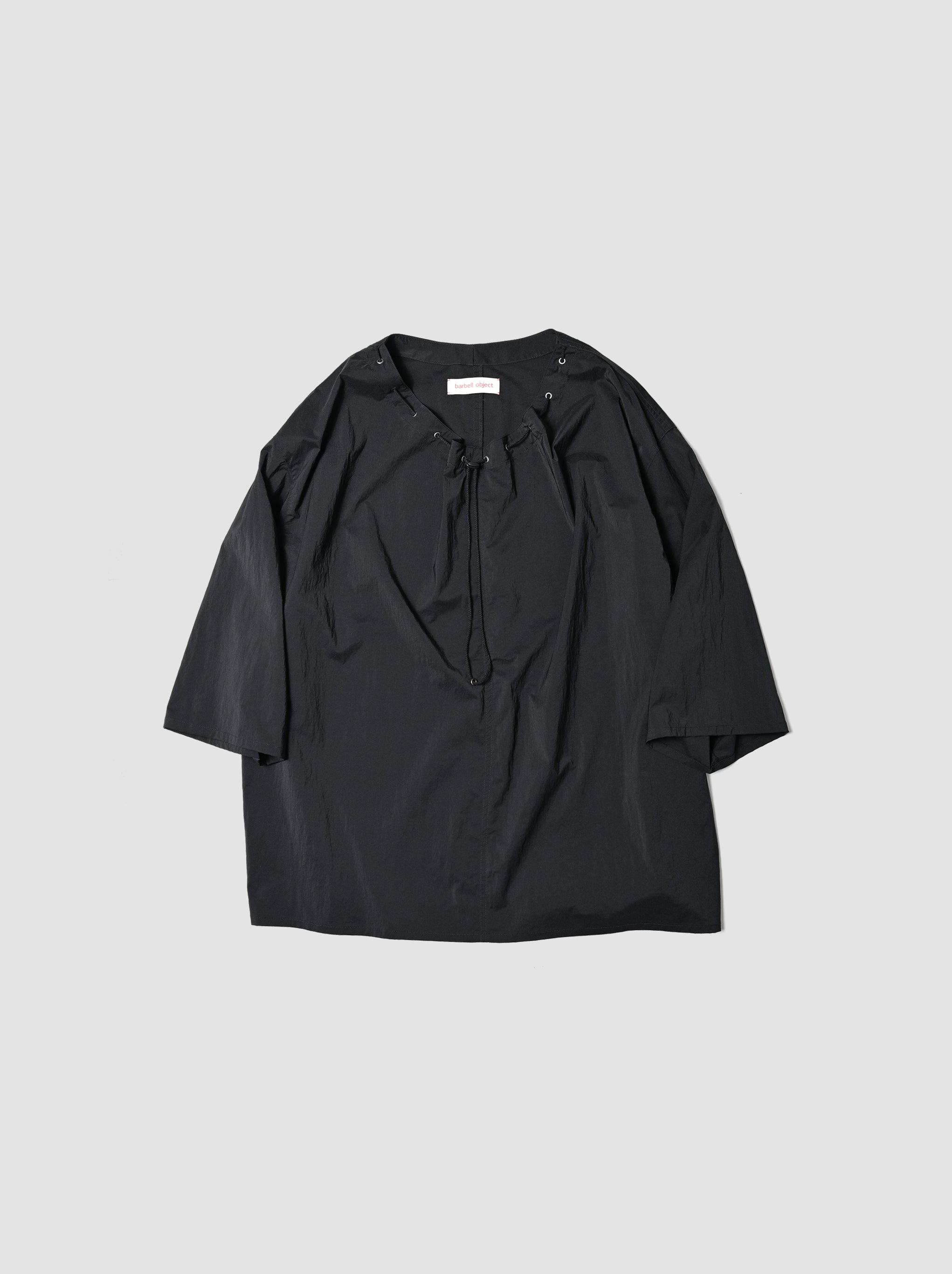 barbell object / smock ts -BLACK