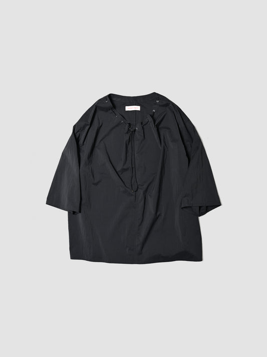 barbell object / smock ts -BLACK
