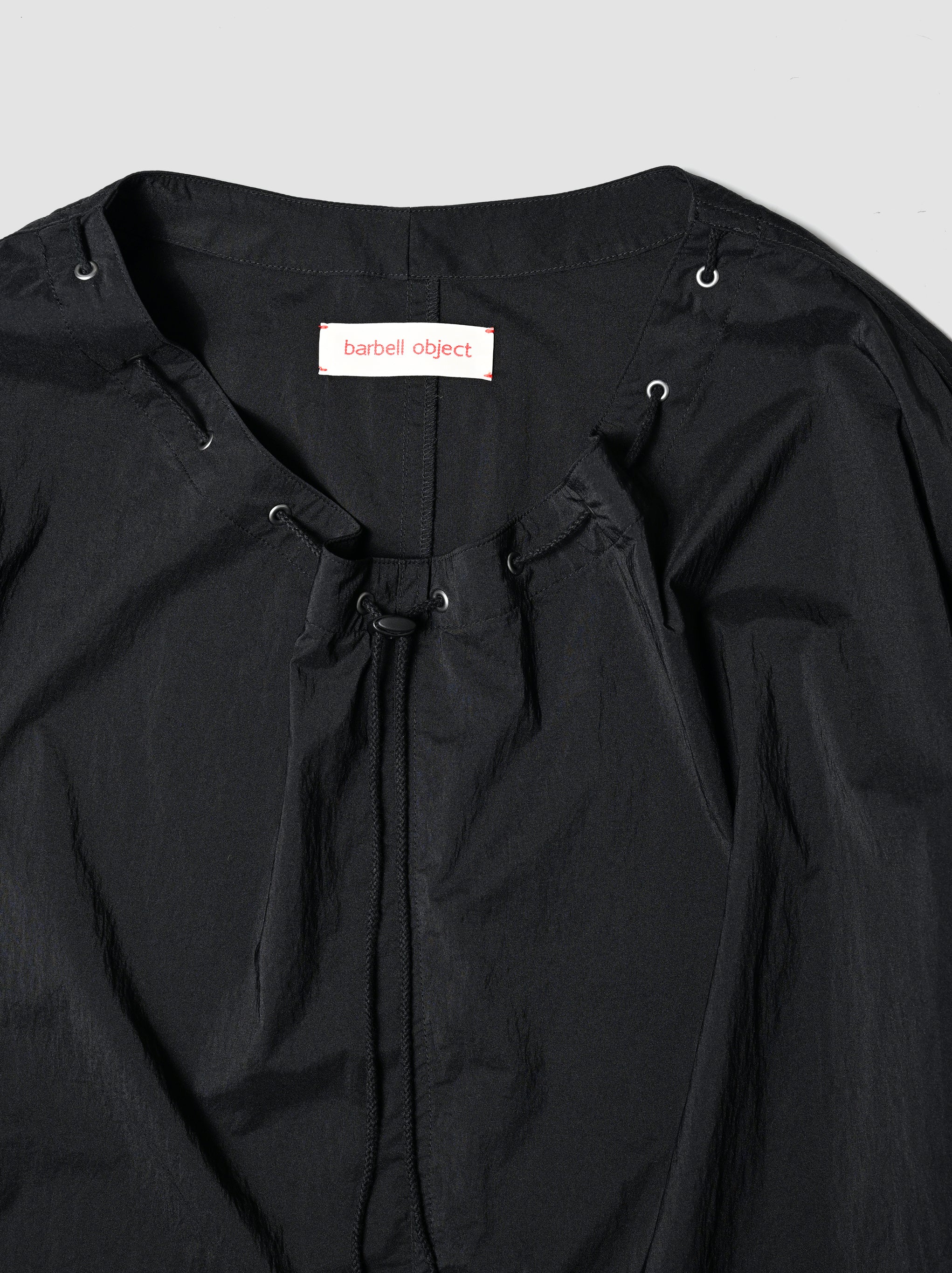 barbell object / smock ts -BLACK