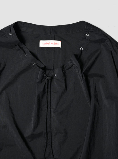 barbell object / smock ts -BLACK