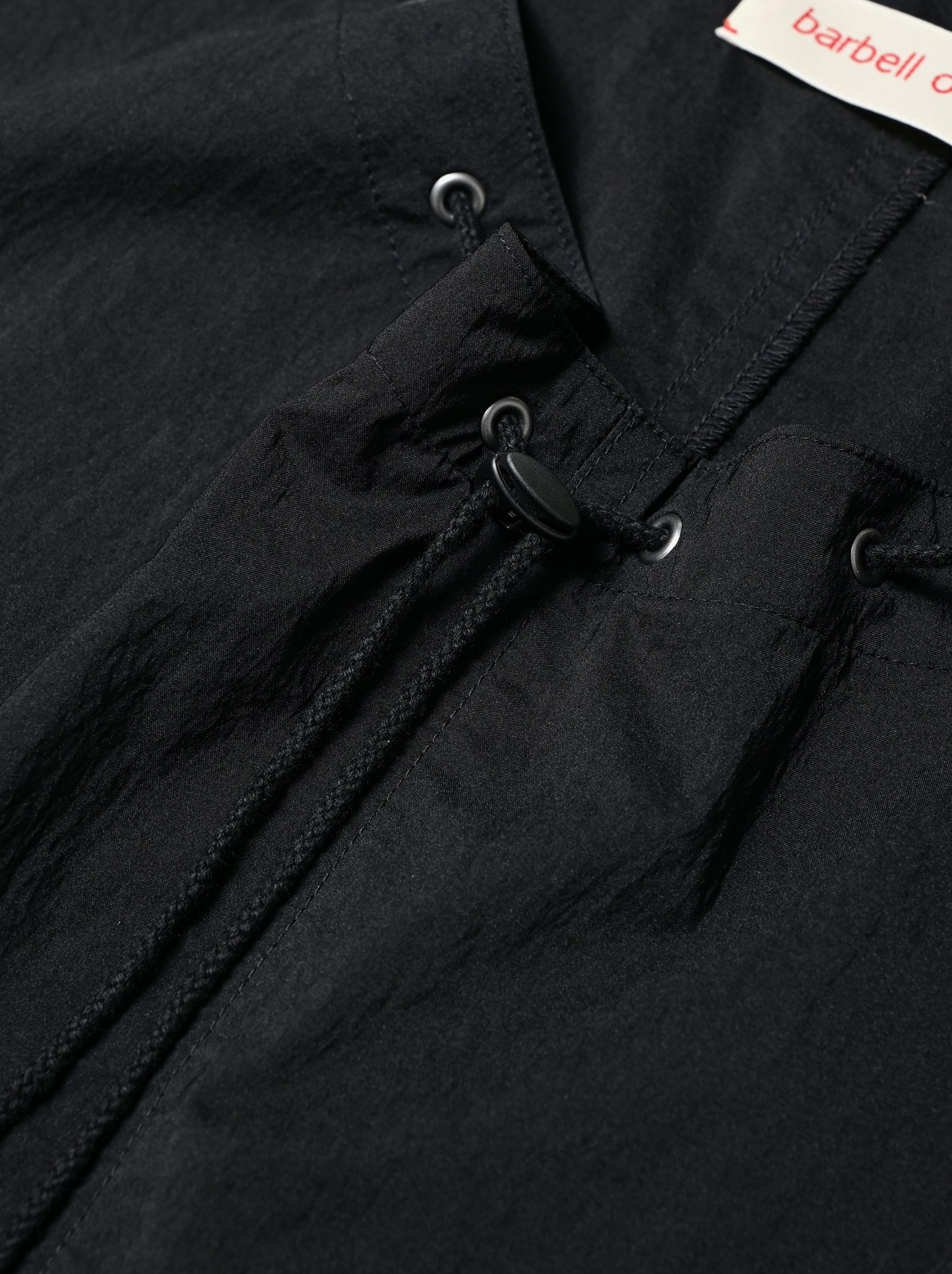 barbell object / smock ts -BLACK