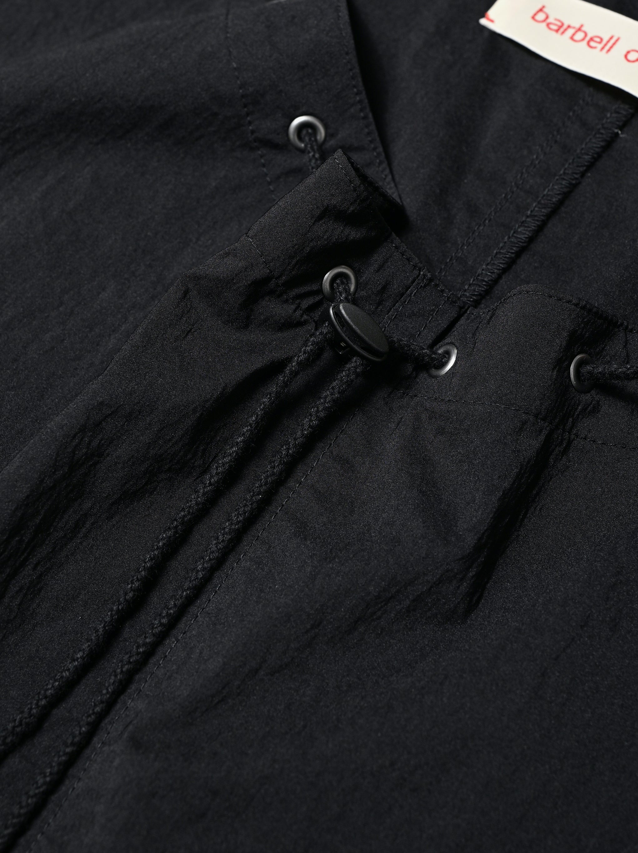 barbell object / smock ts -BLACK