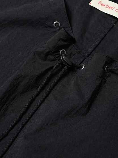 barbell object / smock ts -BLACK