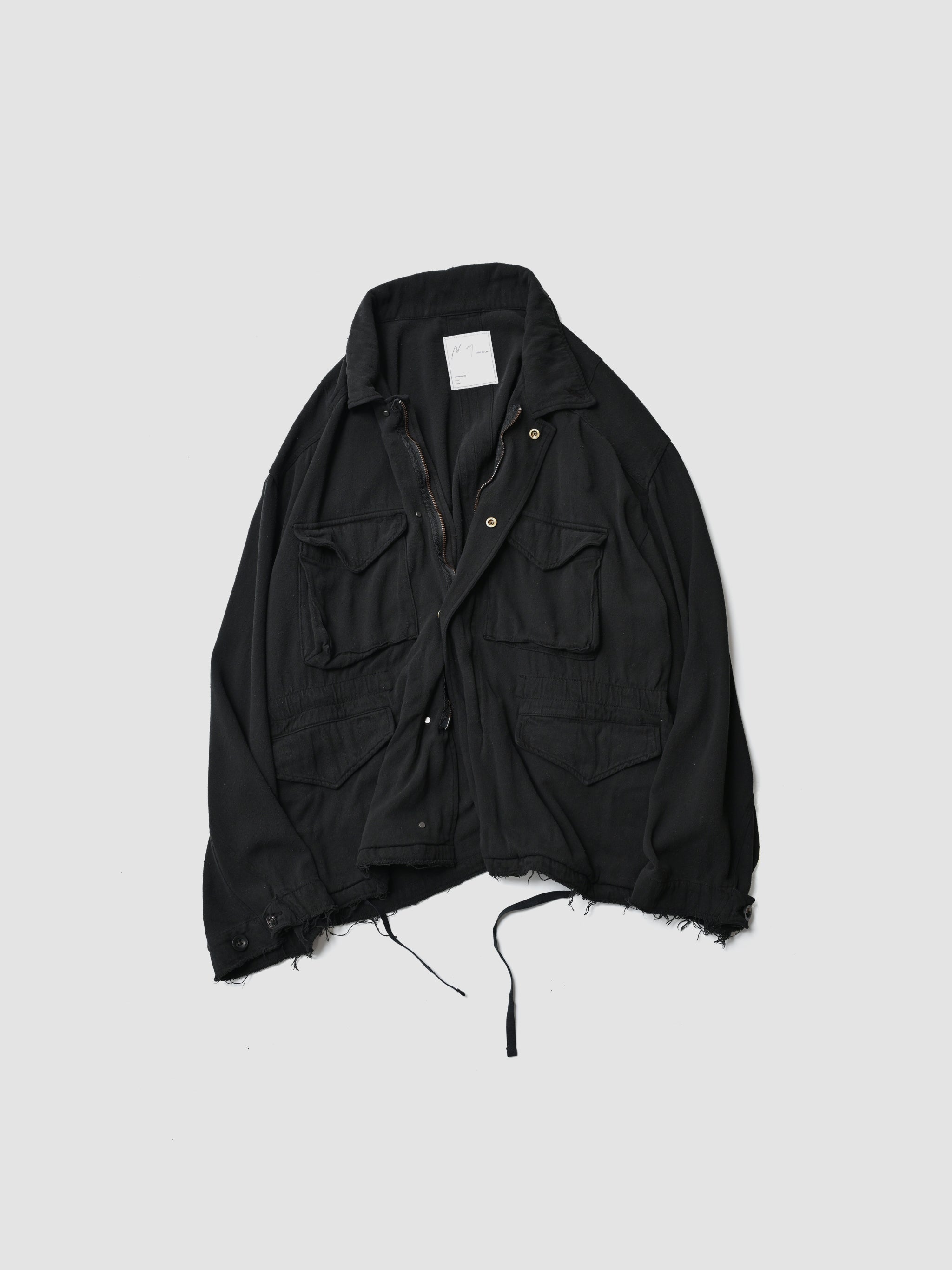 SUEDE SILK JACKET　ANCELLM ANCELLM / SILK SUEDE FIELD JACKET -SAND – and father