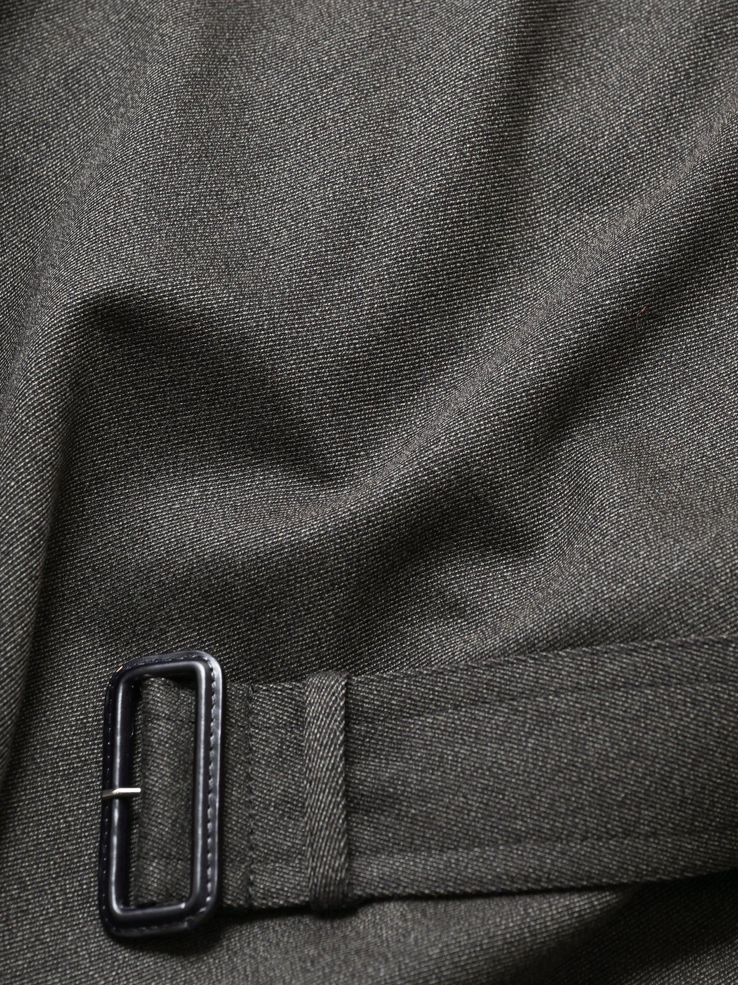 ANTOS. / exclusive / THE BESPOKE LEATHER DETAIL - CAVALRY TWILL COAT