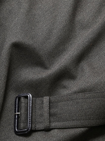 ANTOS. / exclusive / THE BESPOKE LEATHER DETAIL - CAVALRY TWILL COAT