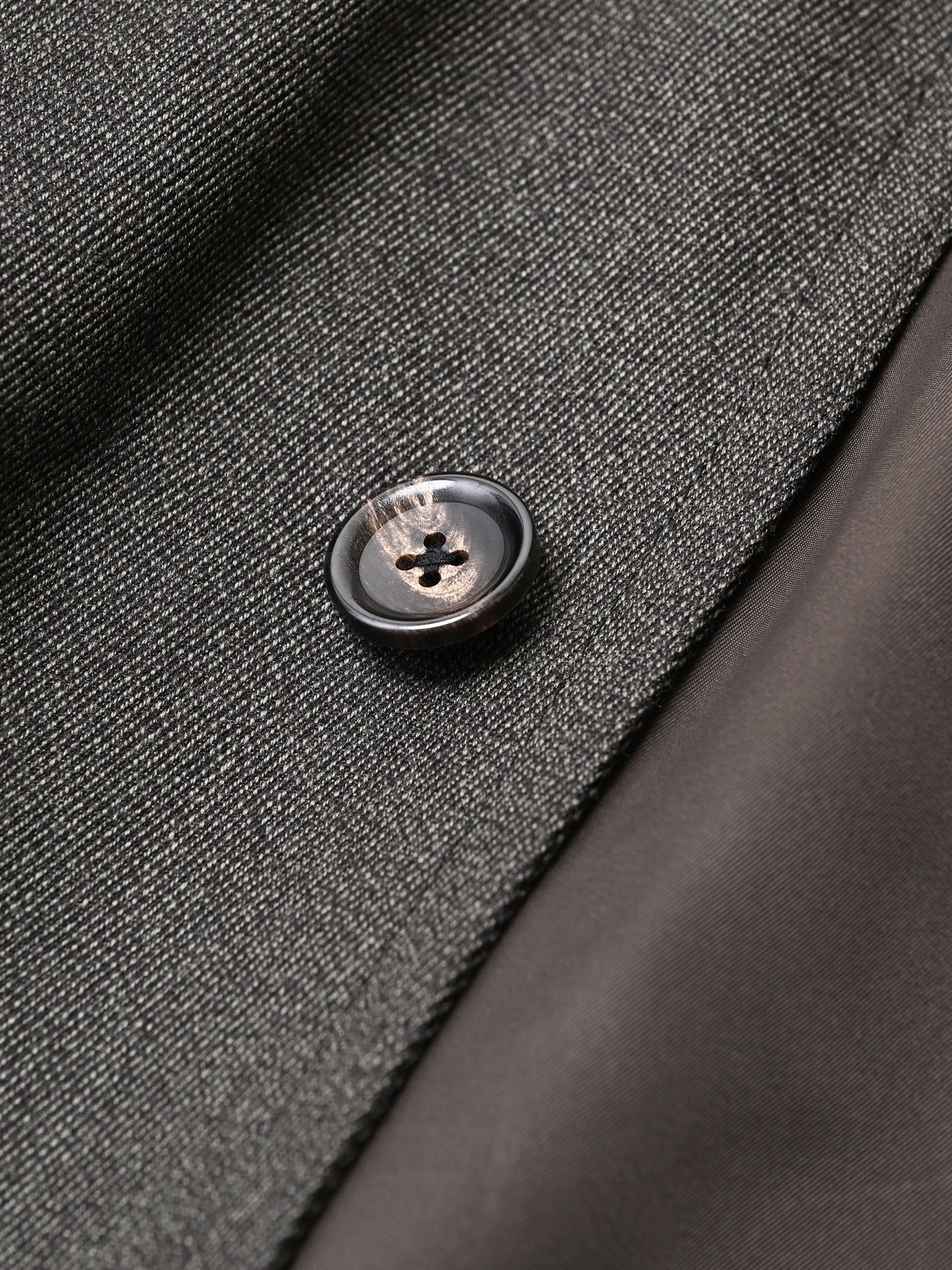 ANTOS. / exclusive / THE BESPOKE LEATHER DETAIL - CAVALRY TWILL COAT
