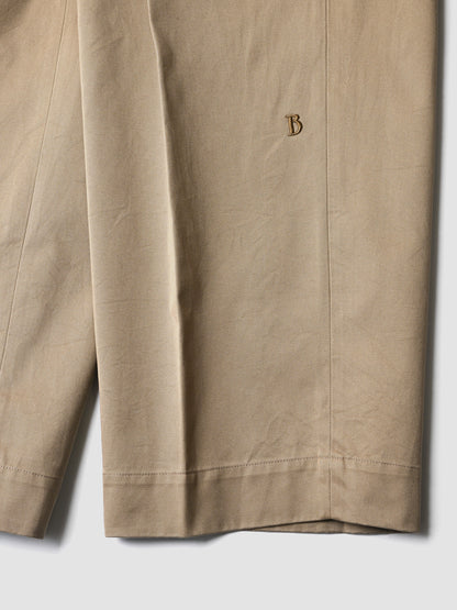BISOWN / exclusive / B” TUCK PANTS (CHINO)