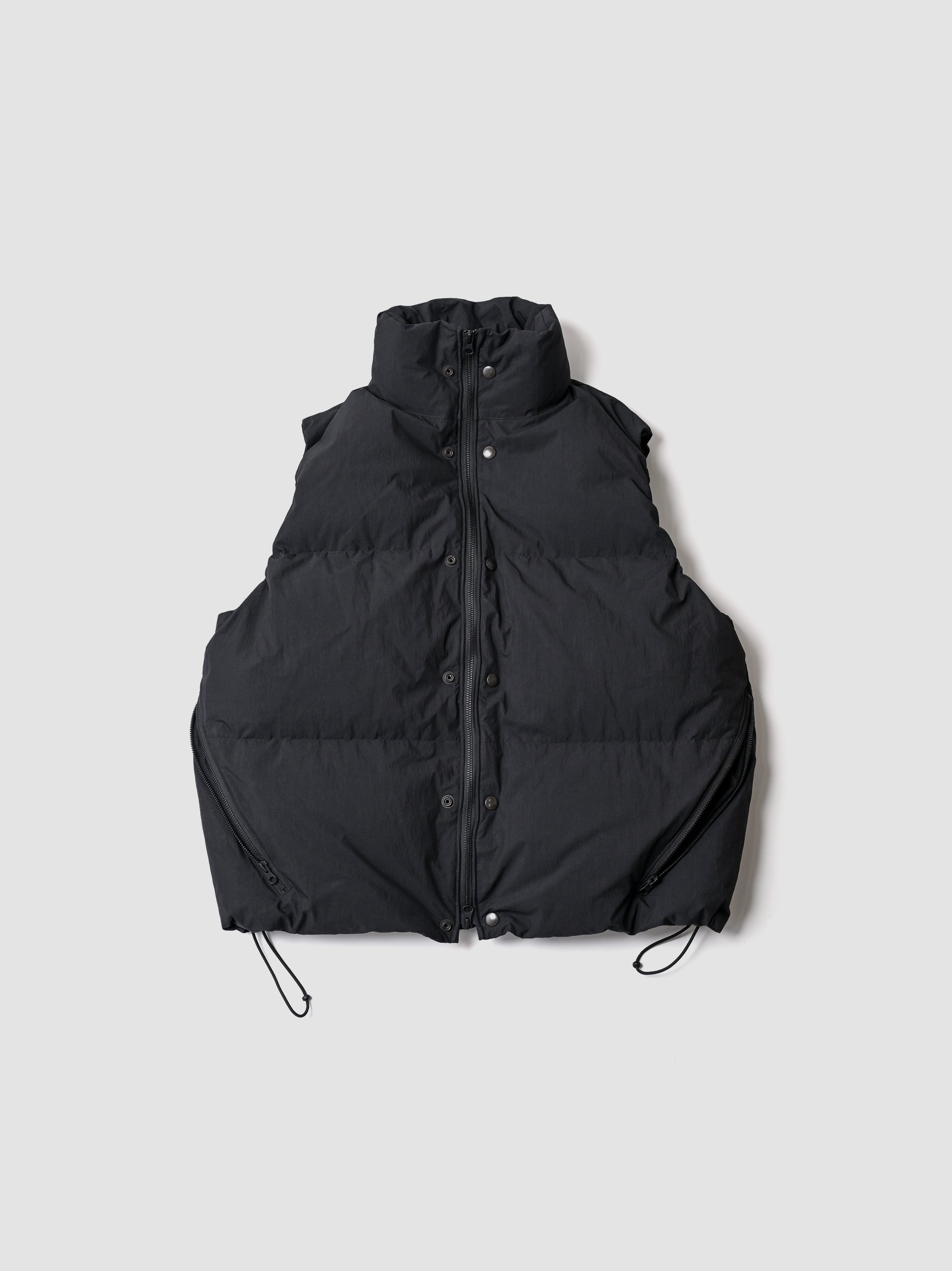 最終値下げ！barbell object vel vest バーベルオブジェクト barbell object / exclusive / down vest -BLACK – and father