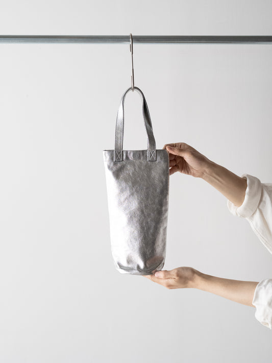 Morphée / BOTTLE BAG -SILVER