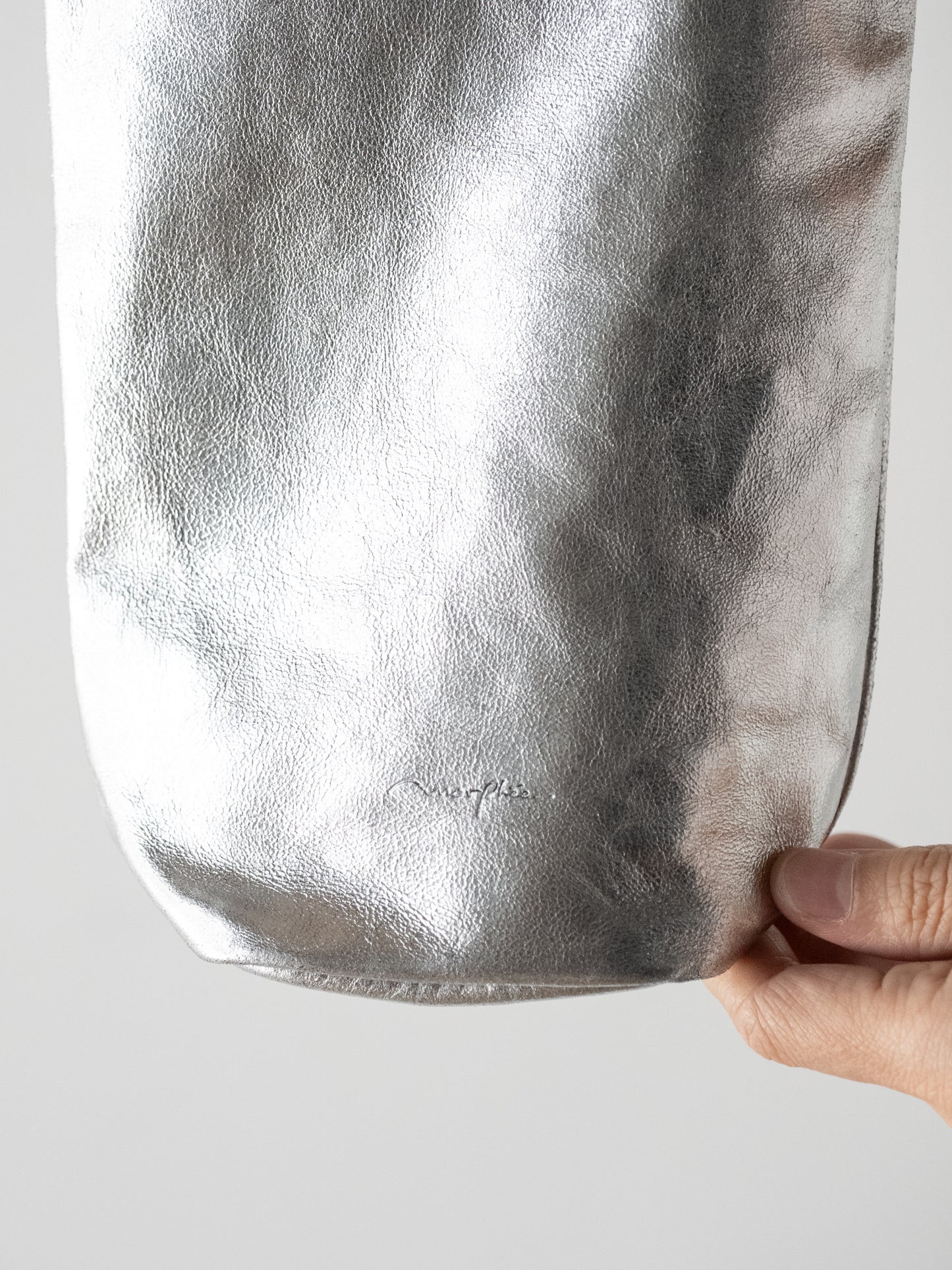 Morphée / BOTTLE BAG -SILVER