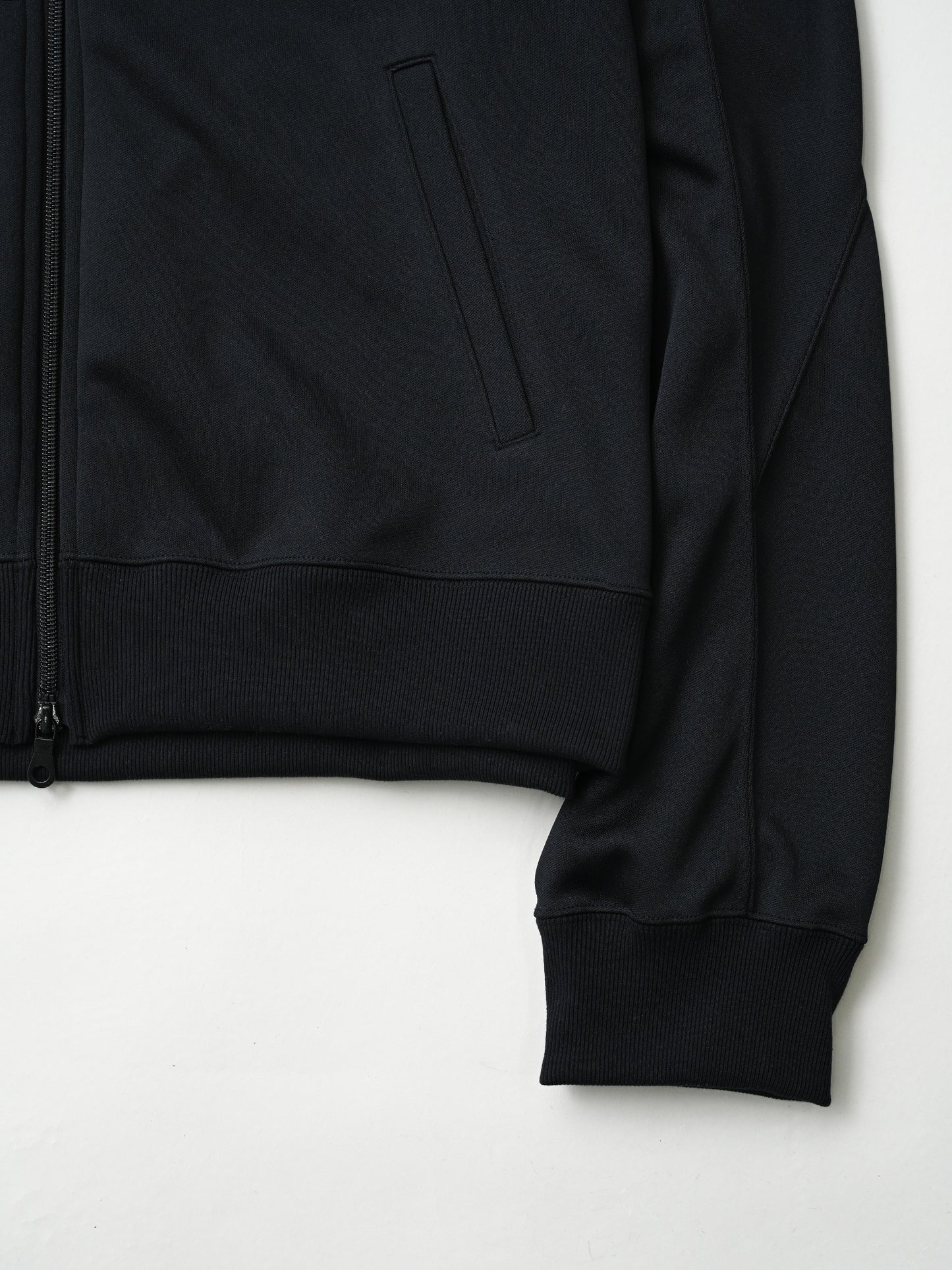 ANCELLM / DRIVERS TRACK JACKET - BLACK