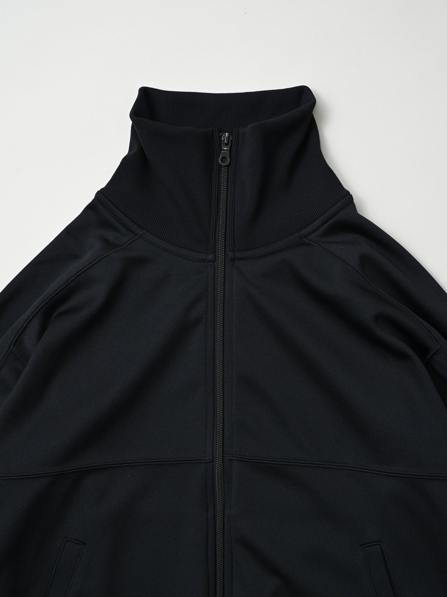 ANCELLM / DRIVERS TRACK JACKET - BLACK