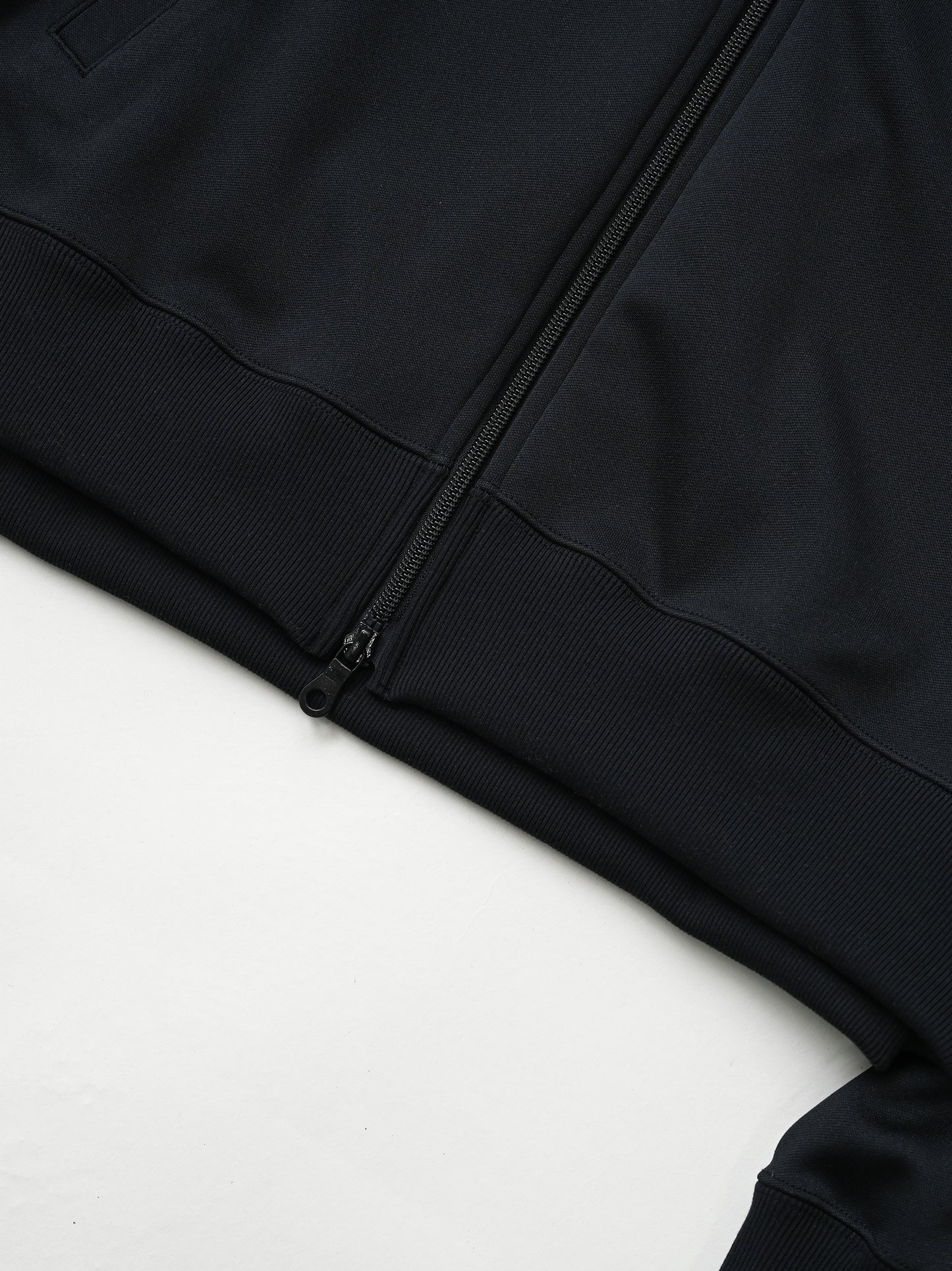 ANCELLM / DRIVERS TRACK JACKET - BLACK