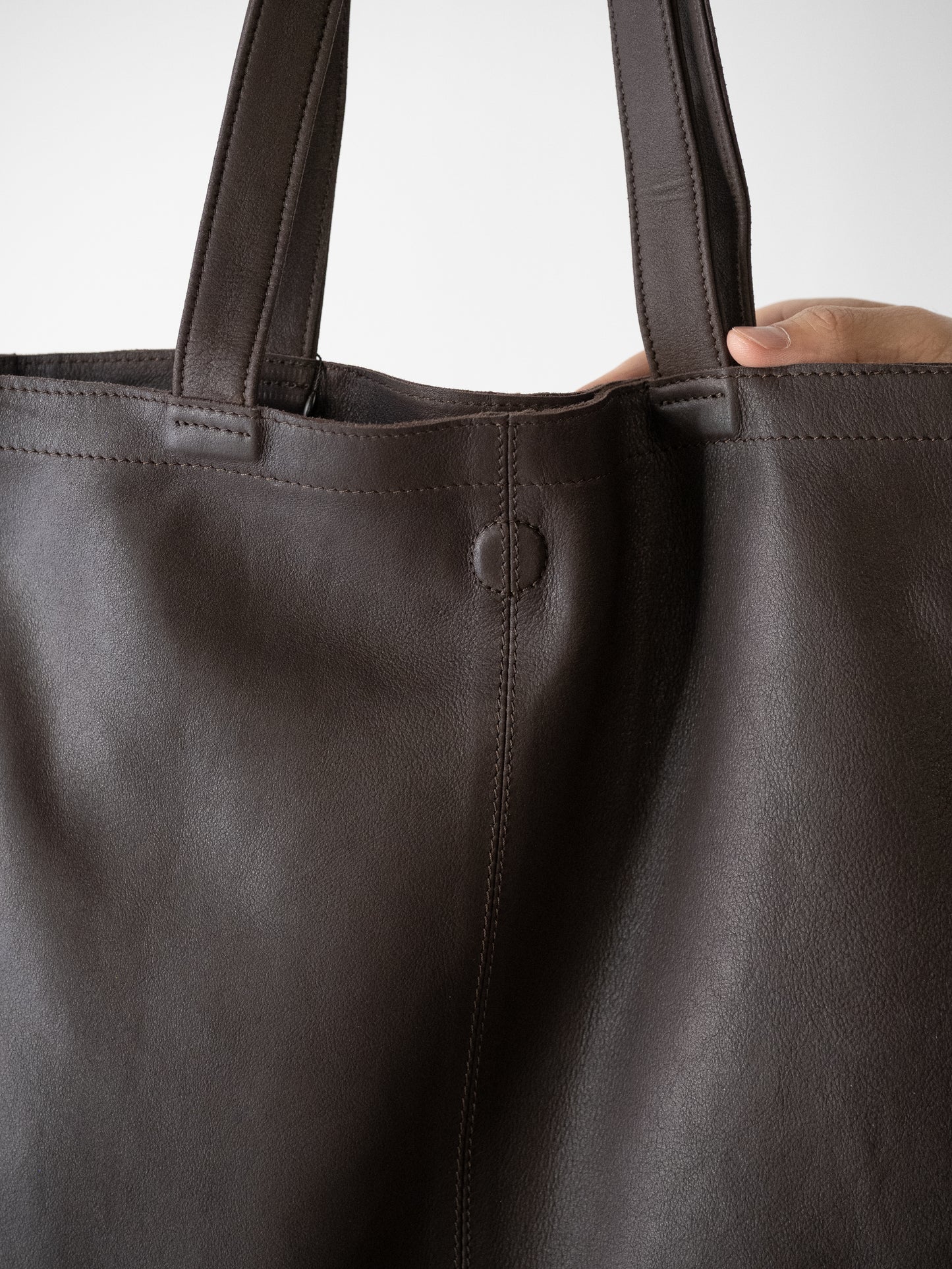 Morphée / FLAT TOTE -DARK CHOCO