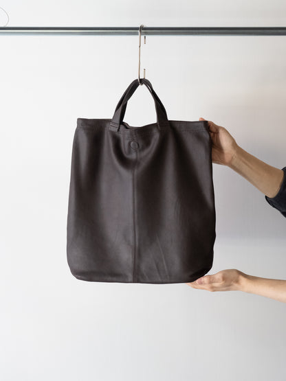 Morphée / HANDLE BAG -DARK CHOCO