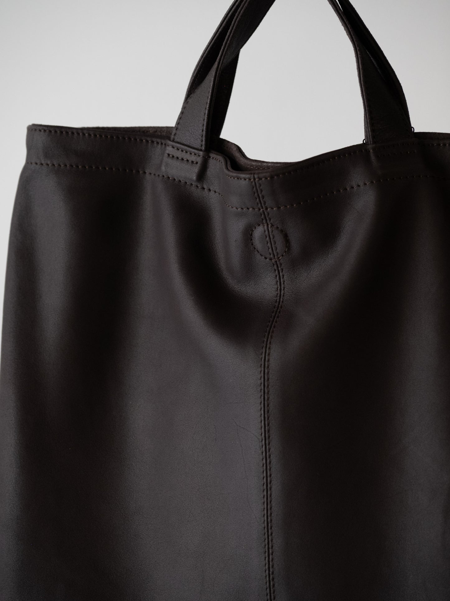 Morphée / HANDLE BAG -DARK CHOCO