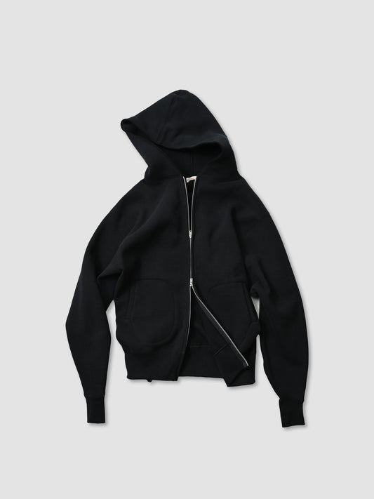 A.G.SPALDING & BROS / ZIP UP SWEAT HOODIE -BLACK