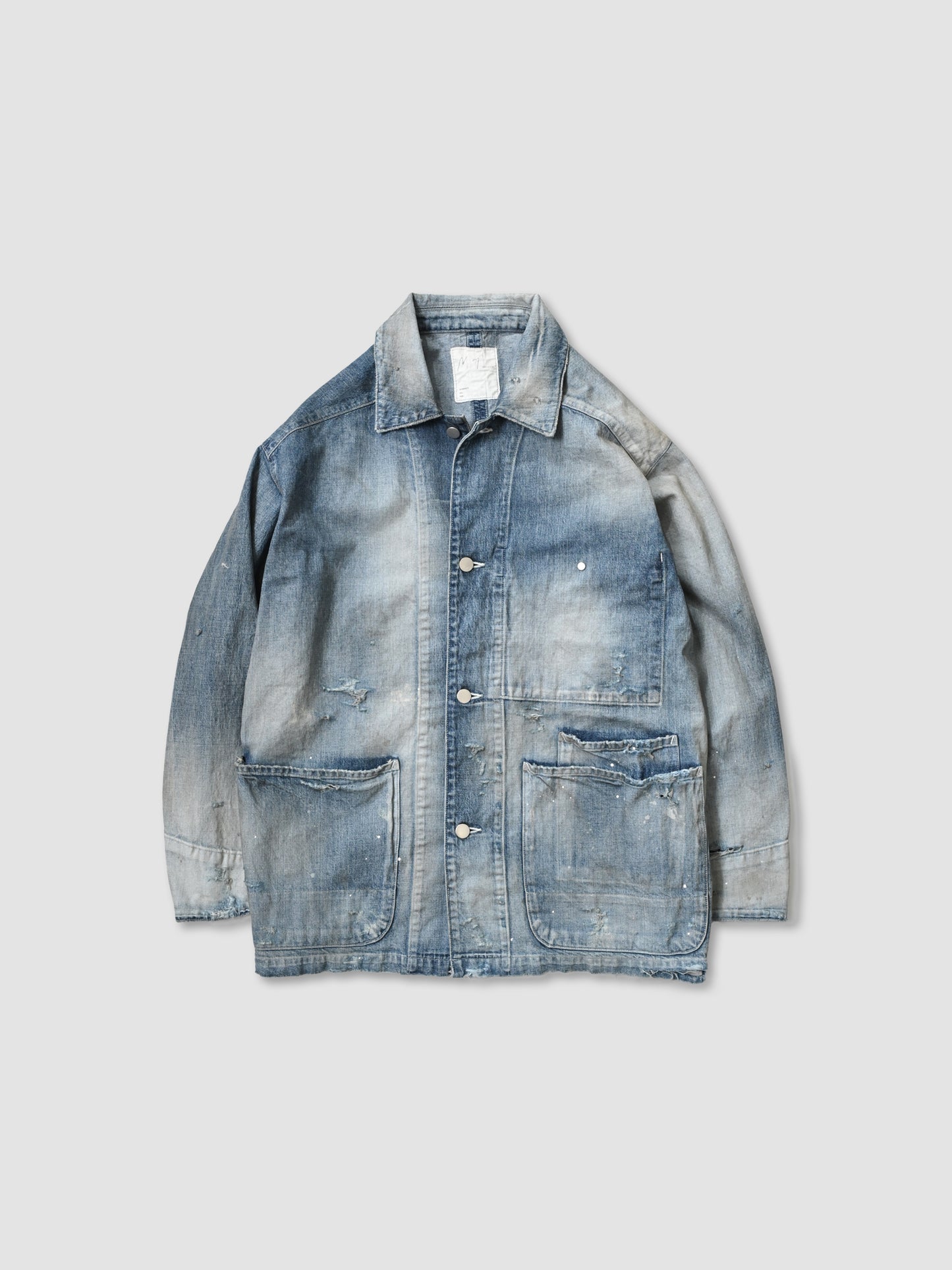 ANCELLM / DENIM COVERALL -INDIGO