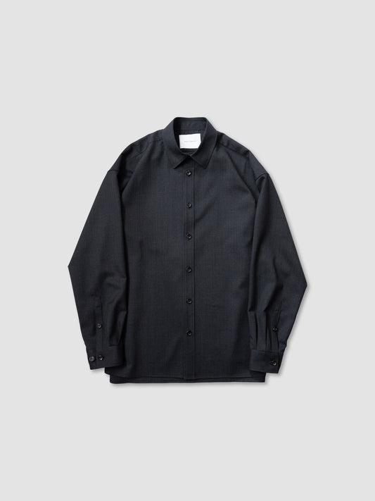 Kazuki Nagayama / OVER FIT WOOL SHIRT