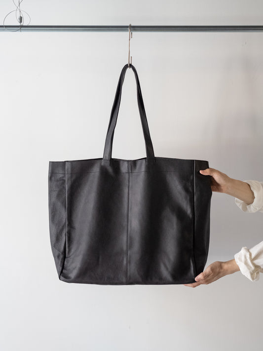 Morphée / PET BOTTLE TOTE -BLACK