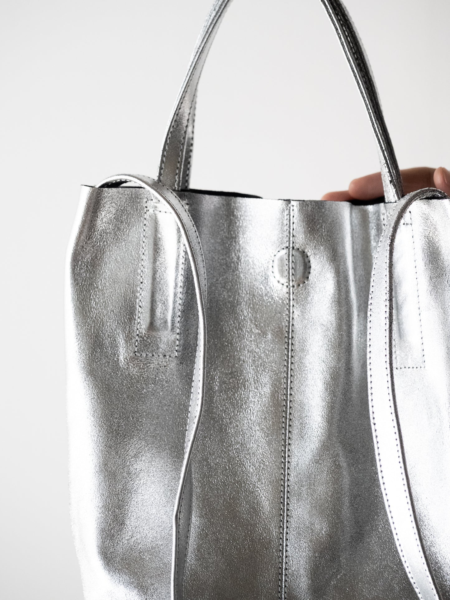 Morphée / 2WAY SMALL TOTE Size S -SILVER
