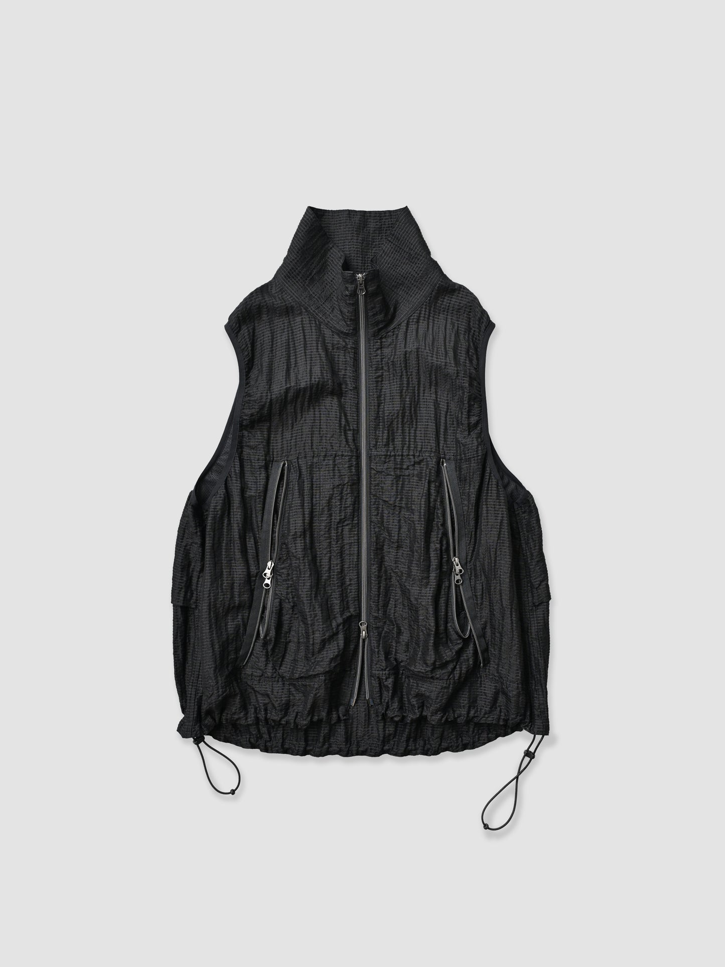 barbell object / uneven vest -BLACK