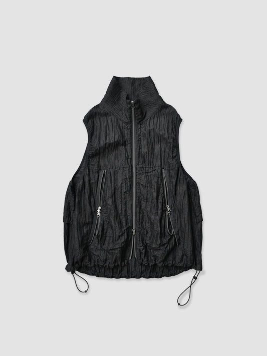 barbell object / uneven vest -BLACK